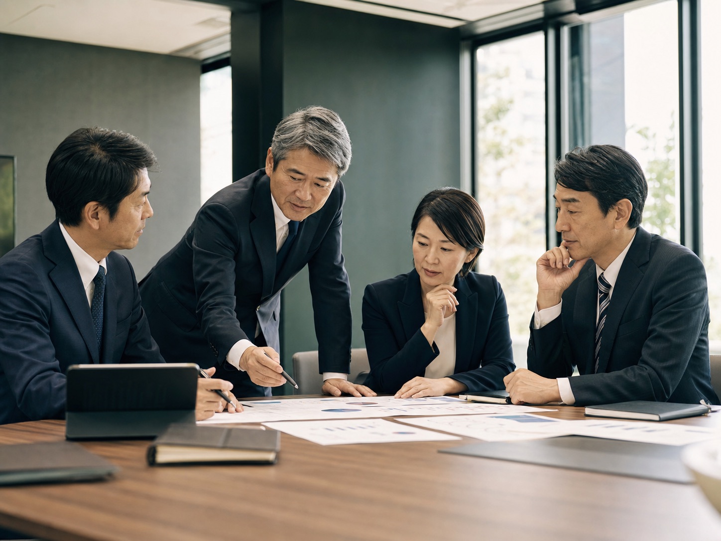 経営会議の様子